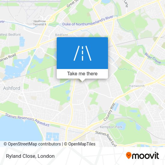 Ryland Close map