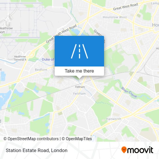 Station Estate Road map