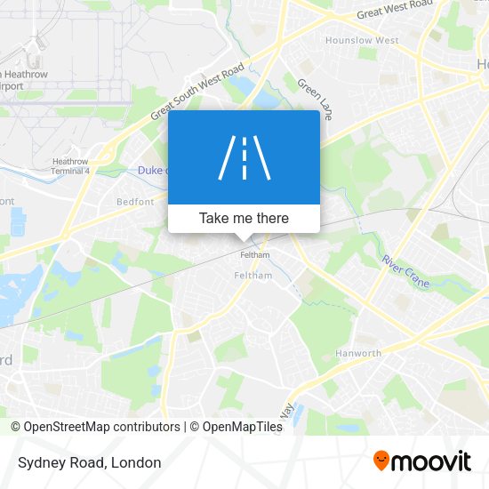 Sydney Road map
