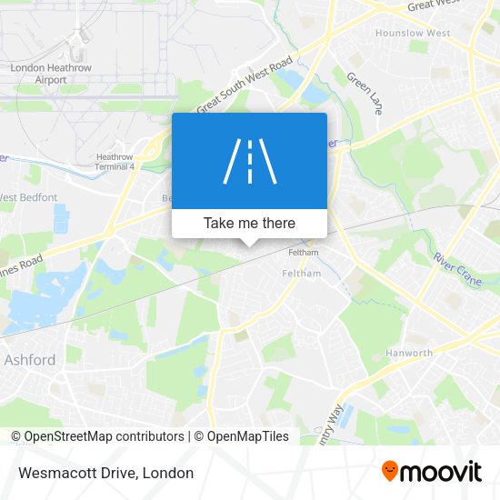 Wesmacott Drive map