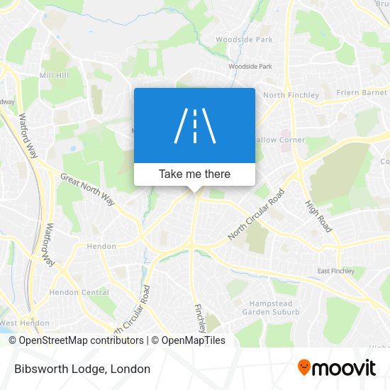 Bibsworth Lodge map