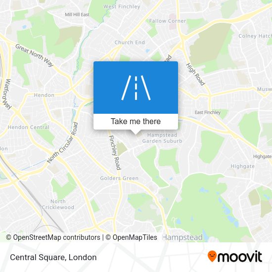 Central Square map