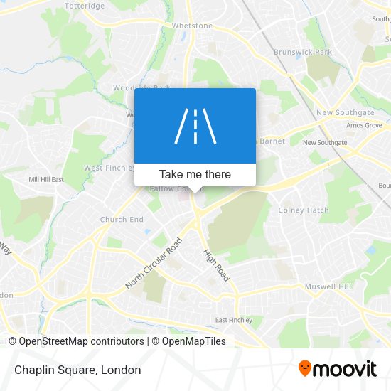 Chaplin Square map