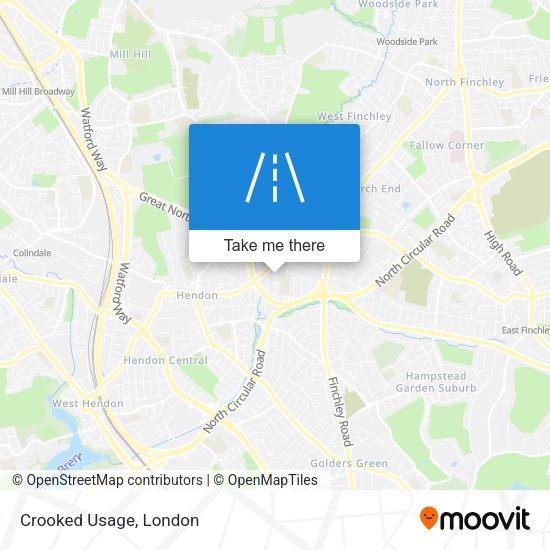 Crooked Usage map