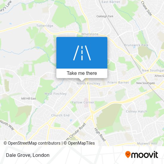 Dale Grove map