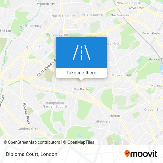 Diploma Court map