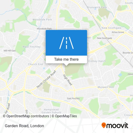 Garden Road map