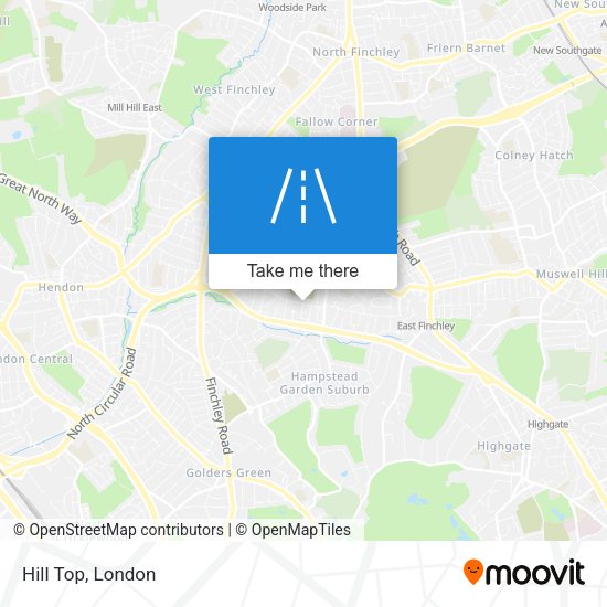 Hill Top map