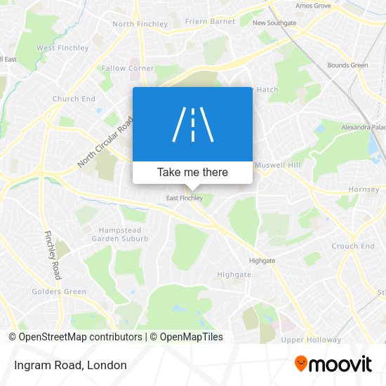 Ingram Road map