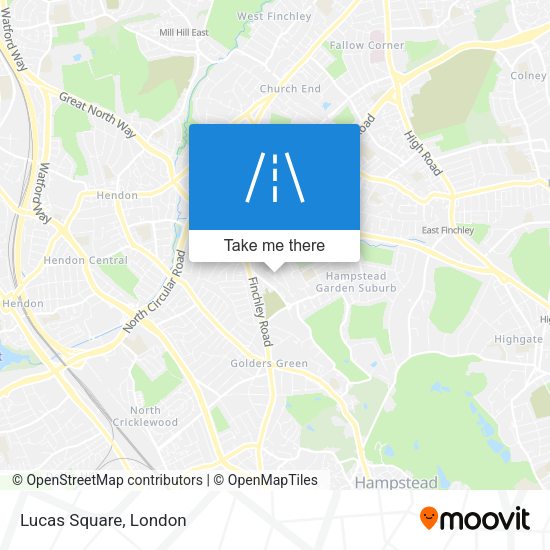 Lucas Square map