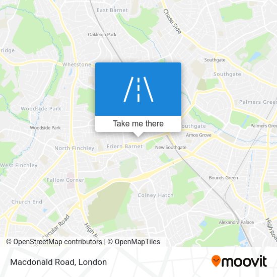Macdonald Road map