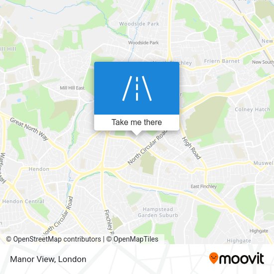 Manor View map