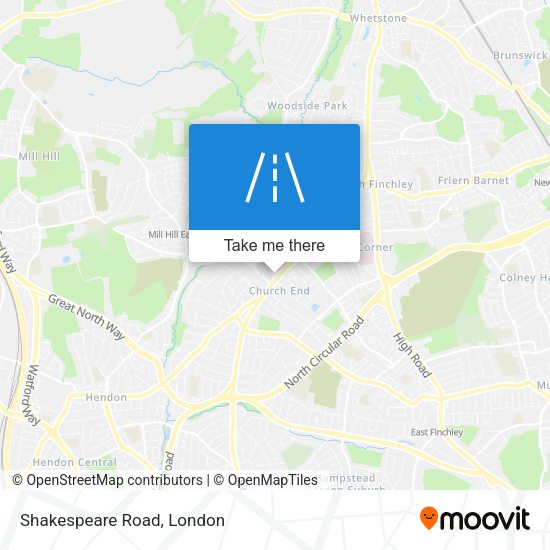 Shakespeare Road map