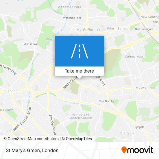 St Mary's Green map