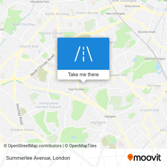Summerlee Avenue map