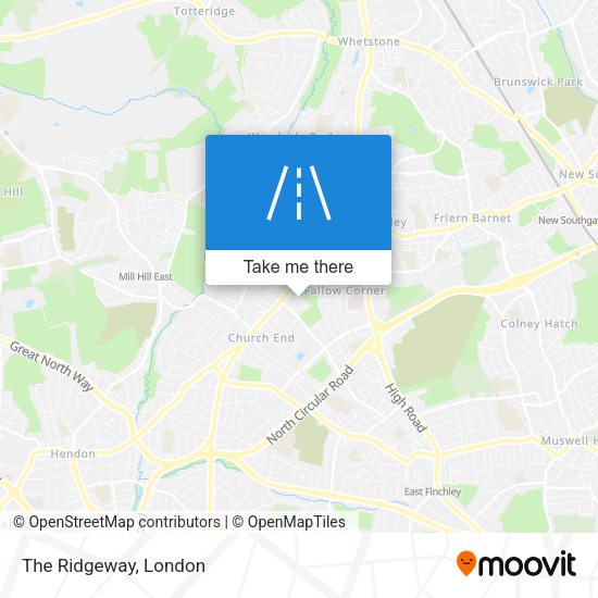 The Ridgeway map