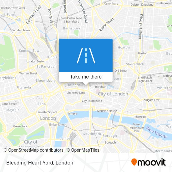 Bleeding Heart Yard map