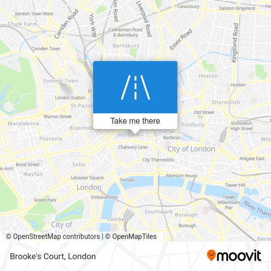 Brooke's Court map