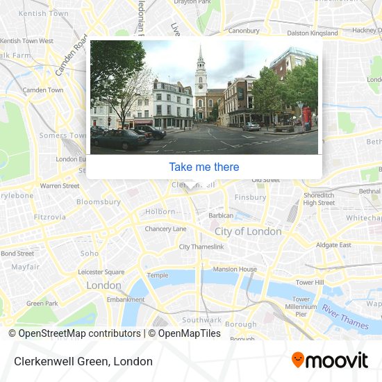 Clerkenwell Green map