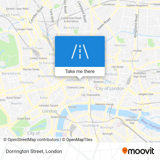 Dorrington Street map