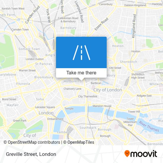 Greville Street map