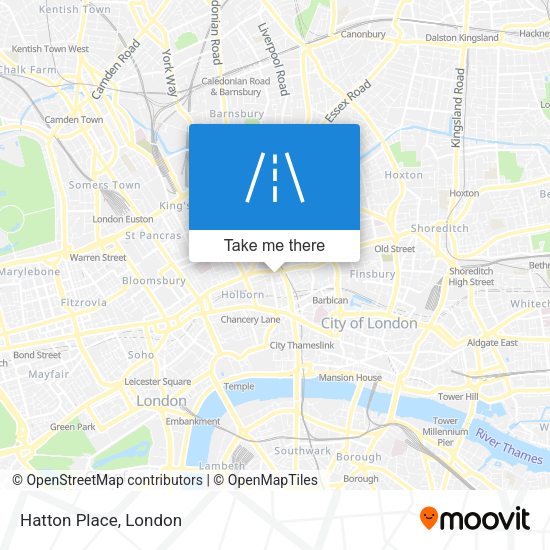 Hatton Place map