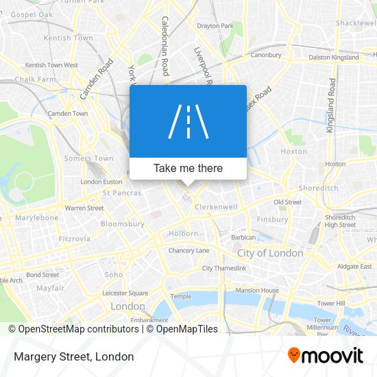 Margery Street map