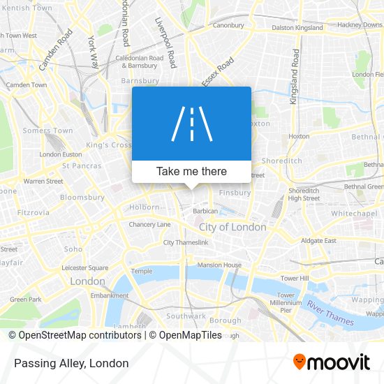 Passing Alley map
