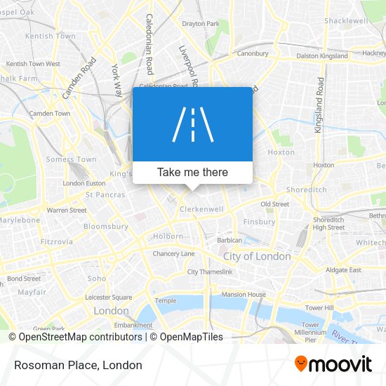 Rosoman Place map