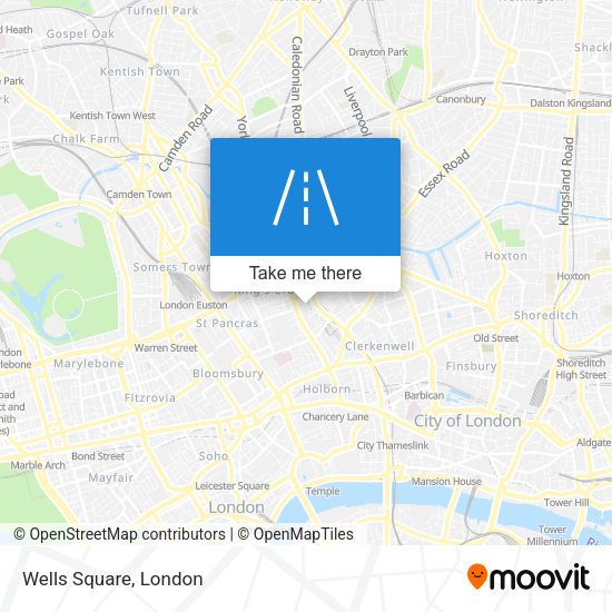 Wells Square map