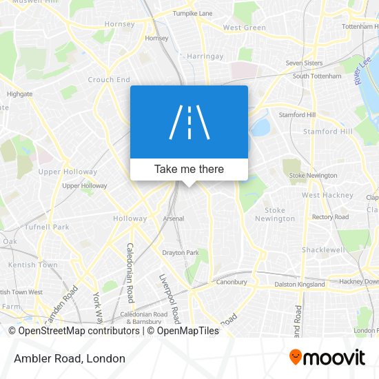 Ambler Road map