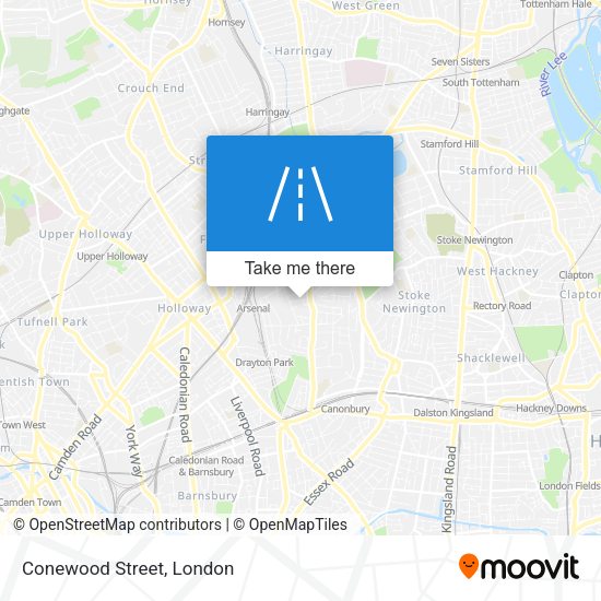 Conewood Street map