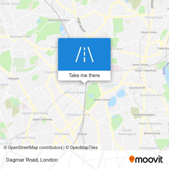 Dagmar Road map