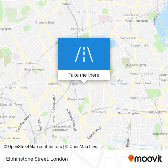 Elphinstone Street map