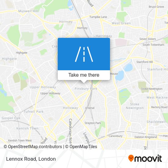 Lennox Road map