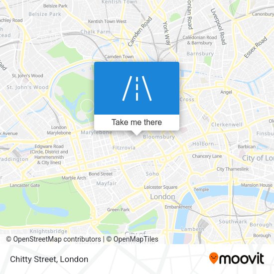 Chitty Street map