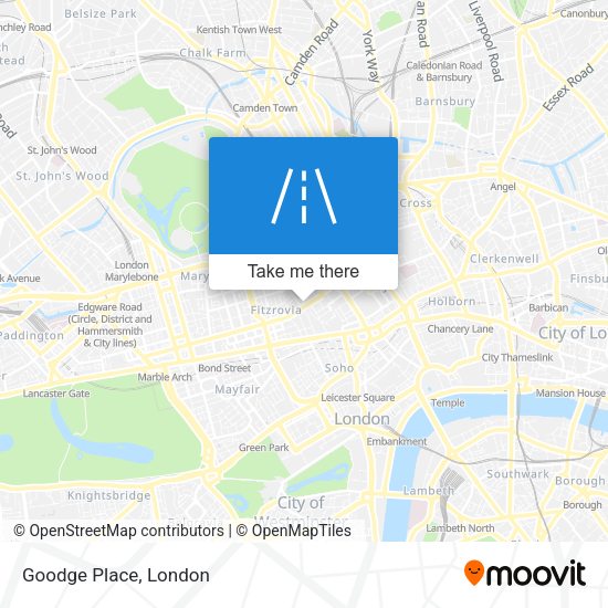 Goodge Place map