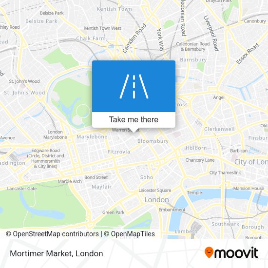 Mortimer Market map
