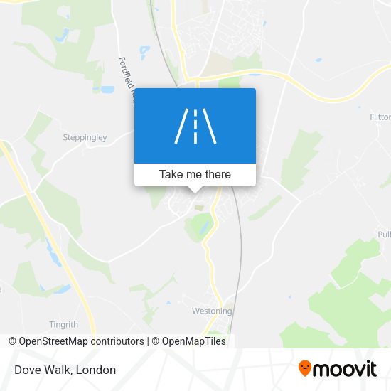 Dove Walk map