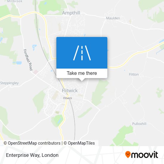 Enterprise Way map