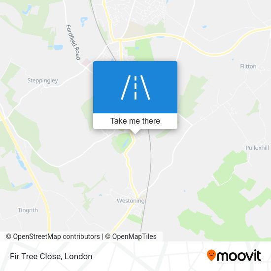 Fir Tree Close map
