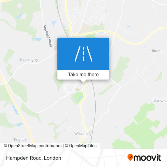 Hampden Road map