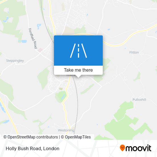 Holly Bush Road map