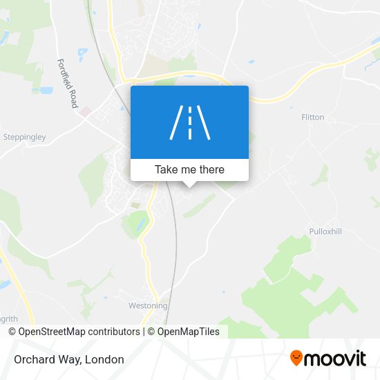 Orchard Way map