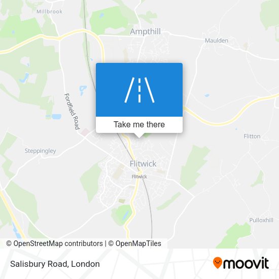 Salisbury Road map