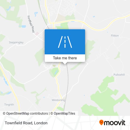Townfield Road map