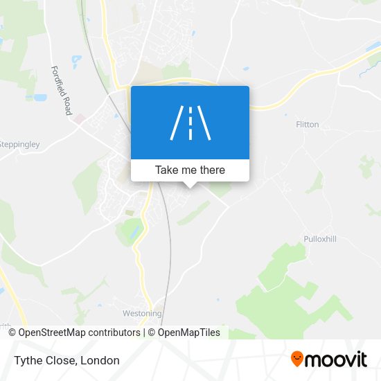 Tythe Close map