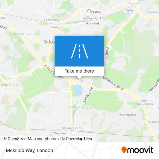 Mckillop Way map