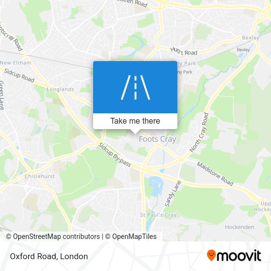 Oxford Road map