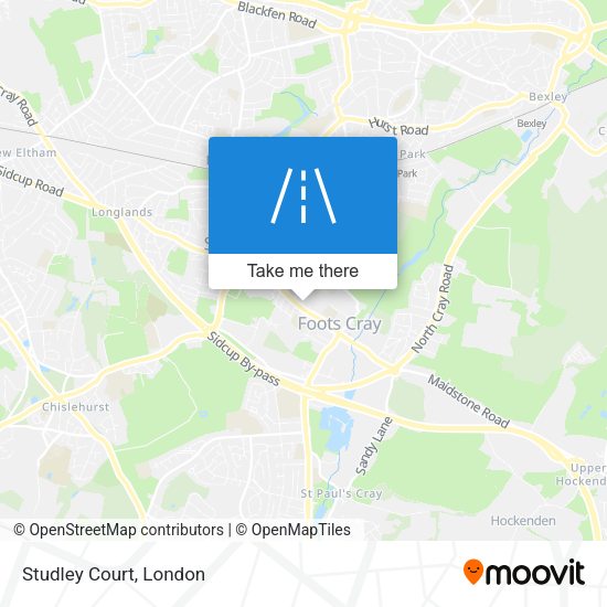 Studley Court map